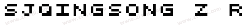 SJqingsong Z Regular字体转换